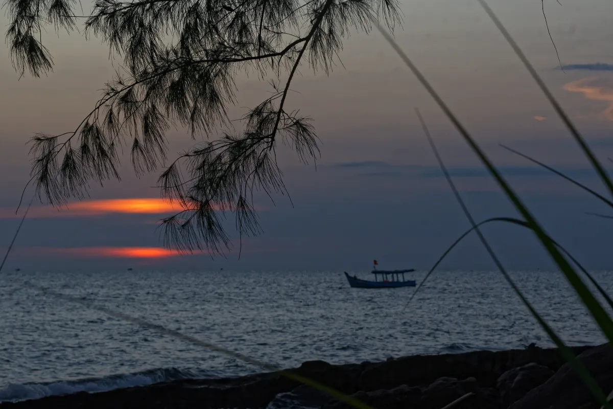 Paysage, scène de vie ou rencontre photographiée au Vietnam — photographie d’Yvon JACQUES