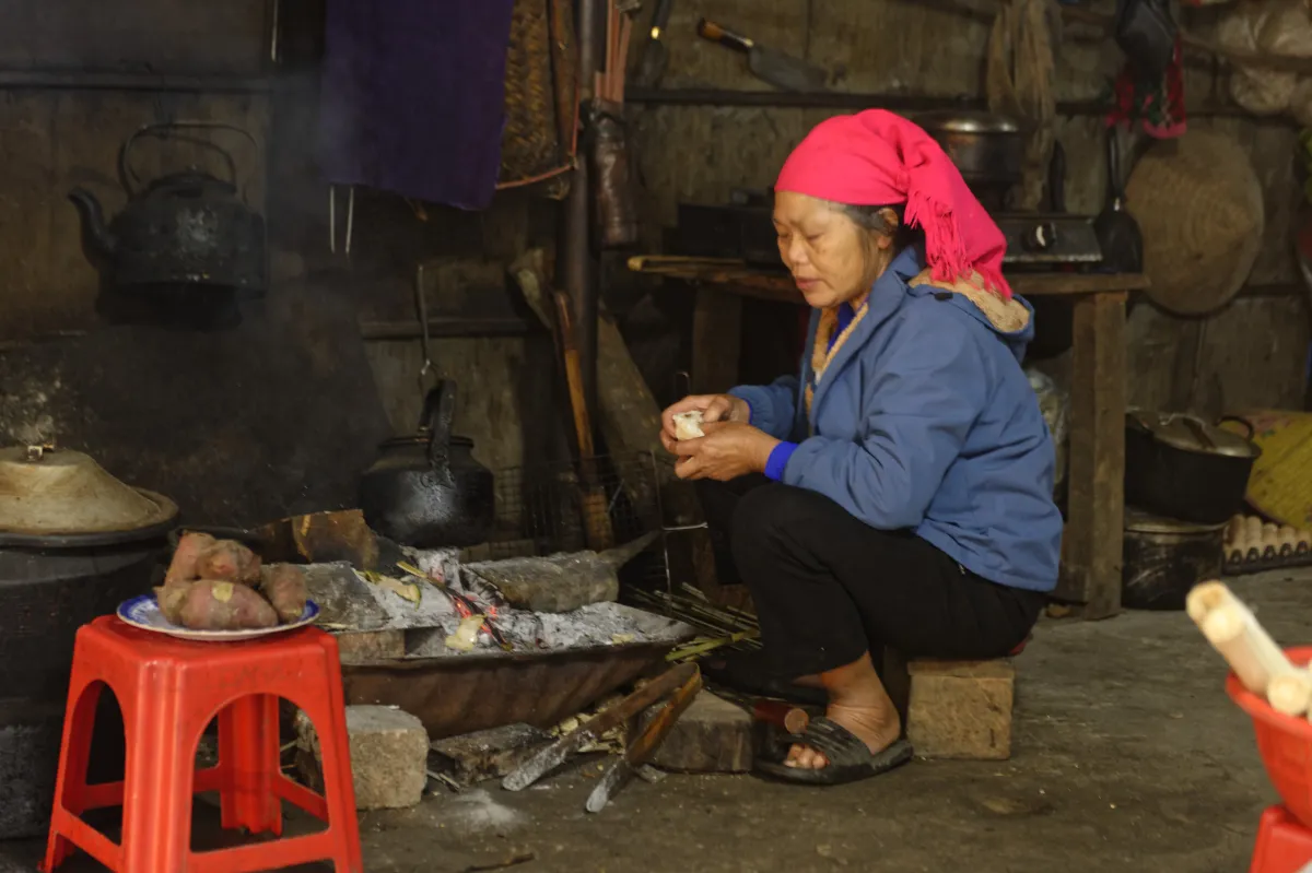 Paysage, scène de vie ou rencontre photographiée au Vietnam — photographie d’Yvon JACQUES