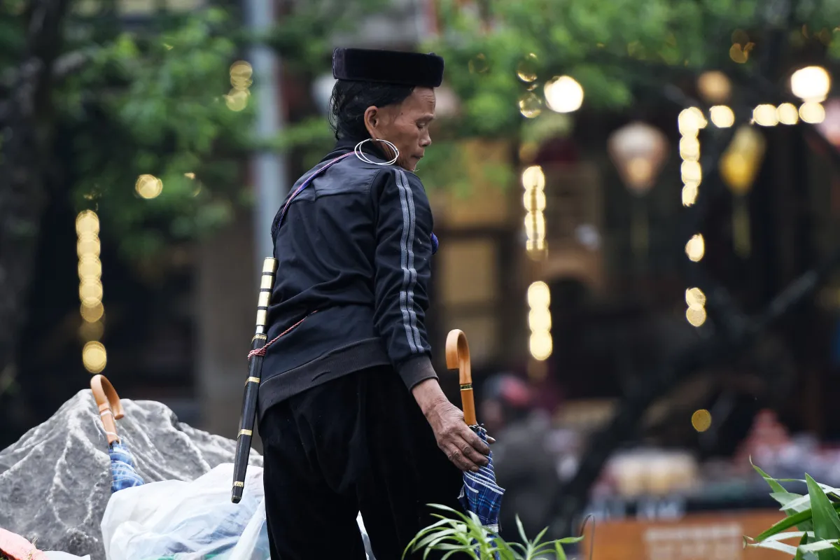 Paysage, scène de vie ou rencontre photographiée au Vietnam — photographie d’Yvon JACQUES