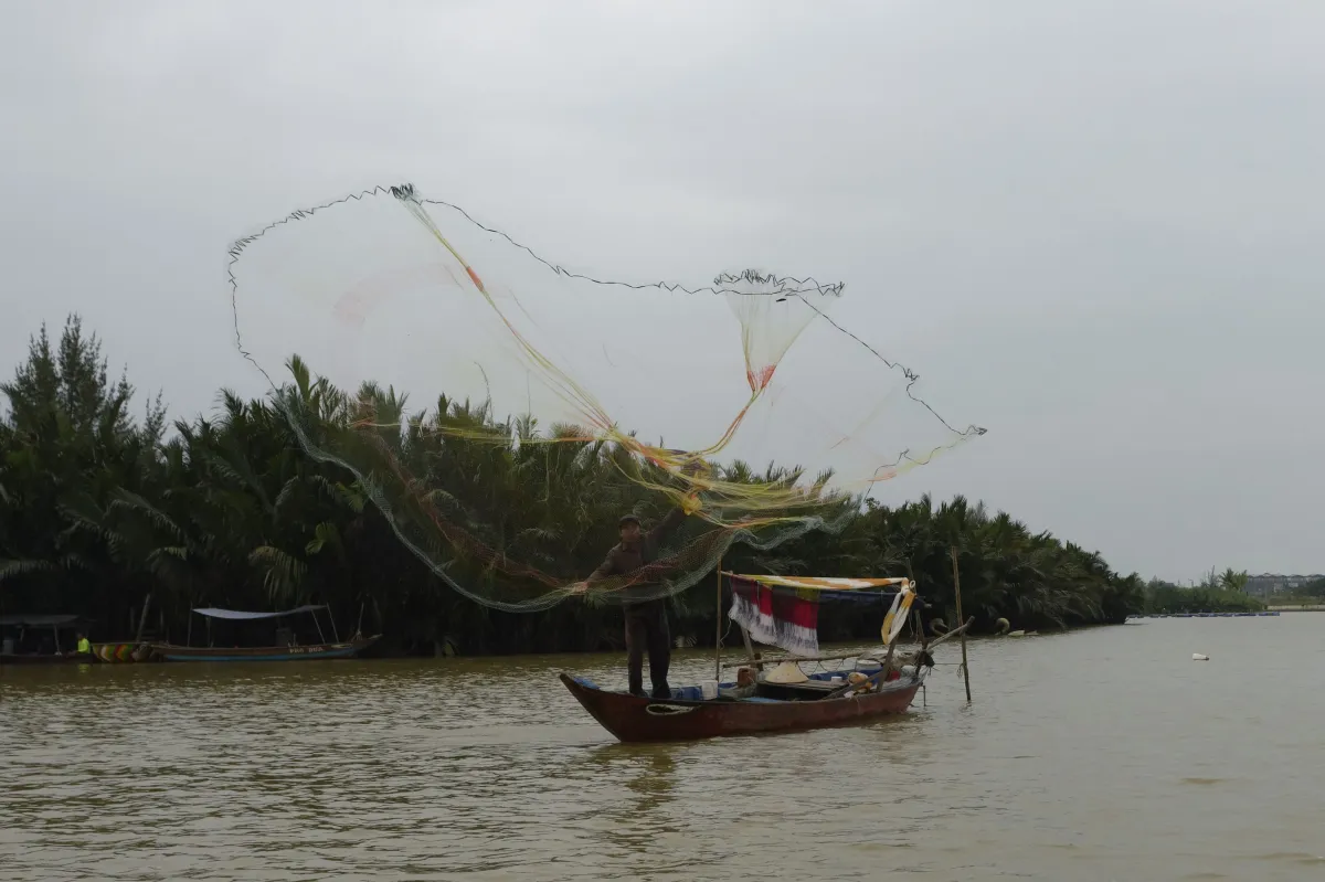 Paysage, scène de vie ou rencontre photographiée au Vietnam — photographie d’Yvon JACQUES