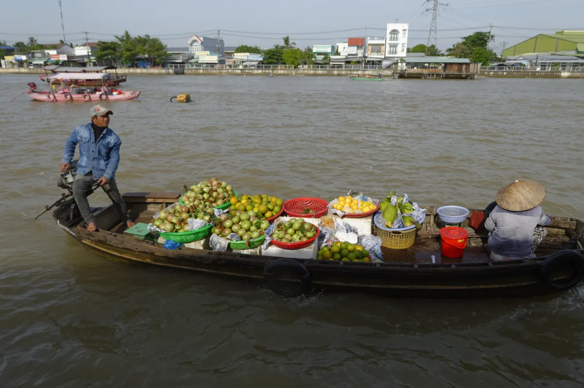 Paysage, scène de vie ou rencontre photographiée au Vietnam — photographie d’Yvon JACQUES