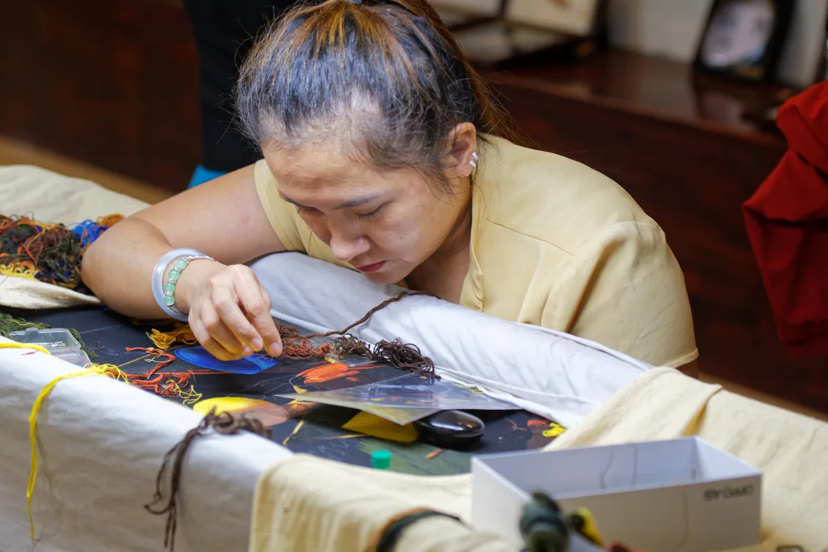 Paysage, scène de vie ou rencontre photographiée au Vietnam — photographie d’Yvon JACQUES