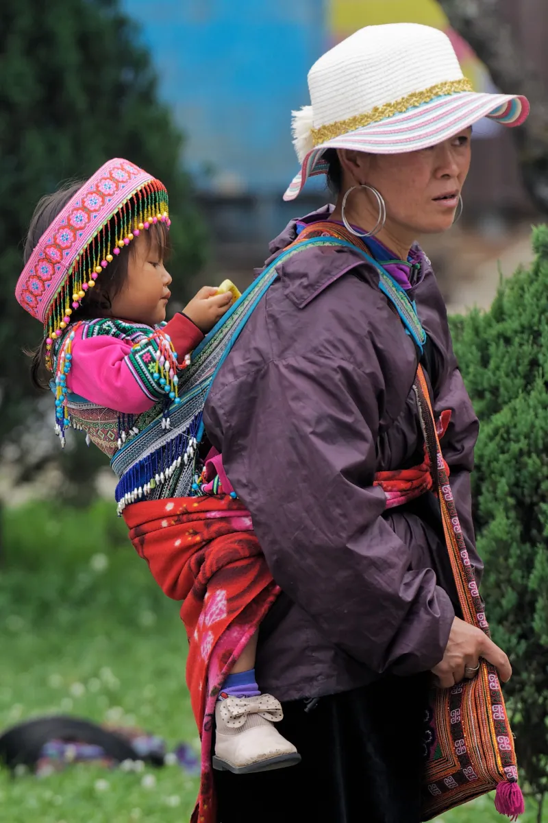 Paysage, scène de vie ou rencontre photographiée au Vietnam — photographie d’Yvon JACQUES