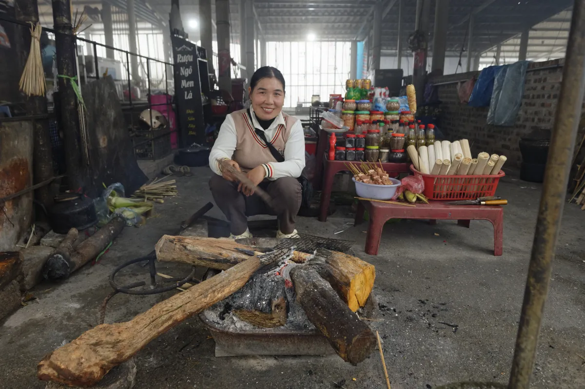 Paysage, scène de vie ou rencontre photographiée au Vietnam — photographie d’Yvon JACQUES